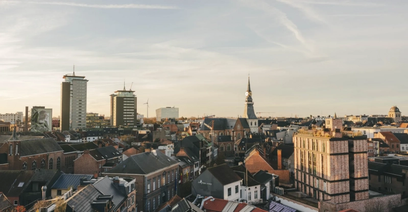 La ville de Hasselt en Belgique