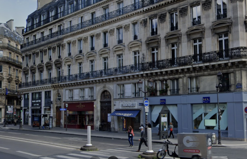 Le 4 avenue Opéra à Paris. © Google Street View 