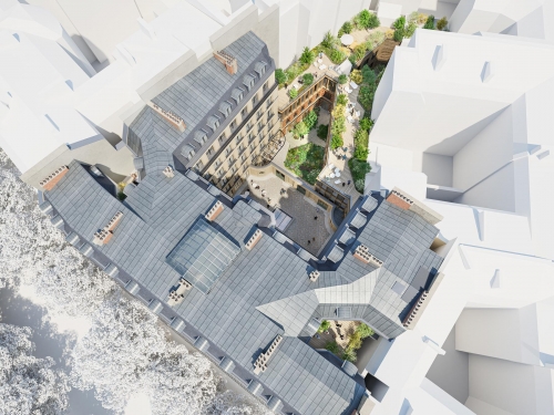 Le 6-8 Messine dans le 8e arrondissement de Paris. © DTACC, J.THIRIET  Le 6-8 Messine dans le 8e arrondissement de Paris. © DTACC, J.THIRIET