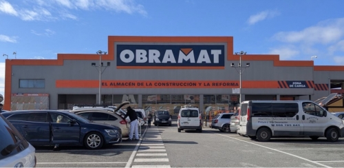 Le magasin Obramat à Seville. 