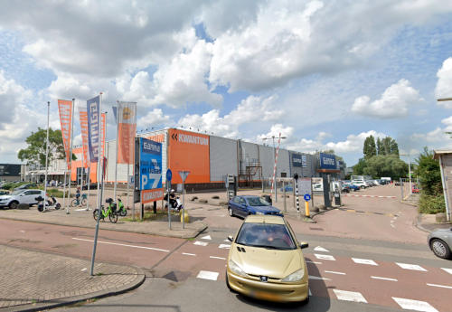 Le retail park acheté par Sofidy vers Rotterdam. © Google Maps