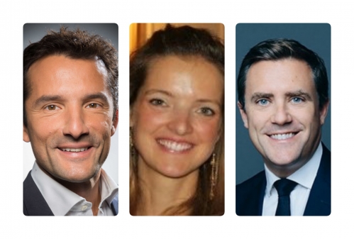 Olivier Petreschi, Eugenie de Silguy & Sébastien Martyn 