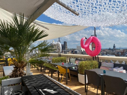 Le rooftop actuel de l'Univers à Reims