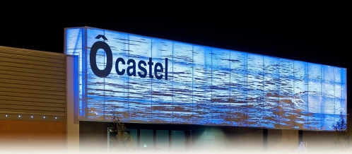O'Castel accueille une locomotive Intermarché, ainsi qu'une galerie commerciale de 7 300 m2.