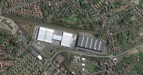 L'entrepôt de Simastock à Libercourt. © Google Maps 