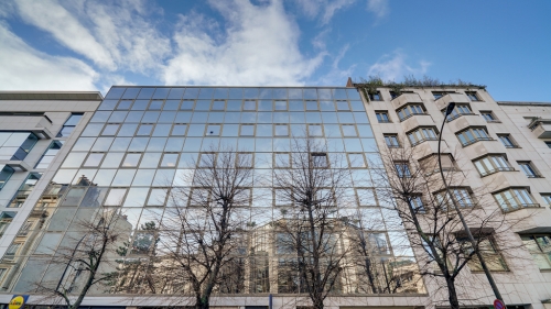 Le 55 rue Raspail, à Levallois Perret.  Le 55 rue Raspail, à Levallois Perret.