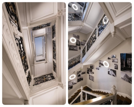 L'intérieur du siège de Præmia REIM, au 36 Naples