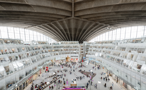 Le CNIT à La Défense. 