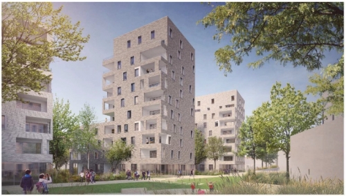 Swiss Life AM acquiert le 17-27 Pierre Baratin à Villeurbanne. © Nexity