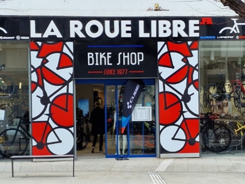 La Roue Libre, boulevard de l’Armée des Alpes à Nice. 