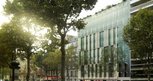 Le 170 M a été rénové en 2017 par Scor, avant d'être loué à sa filiale Humensis. © Morris & Renaud