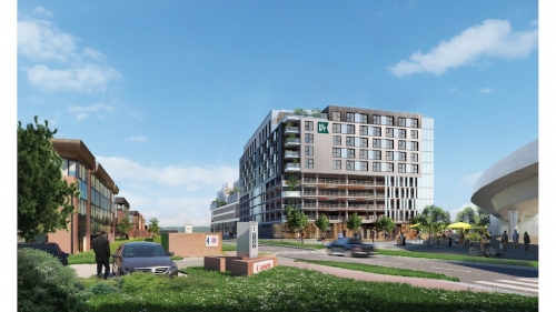 La future résidence de coliving à Labège, aux portes de Toulouse.  