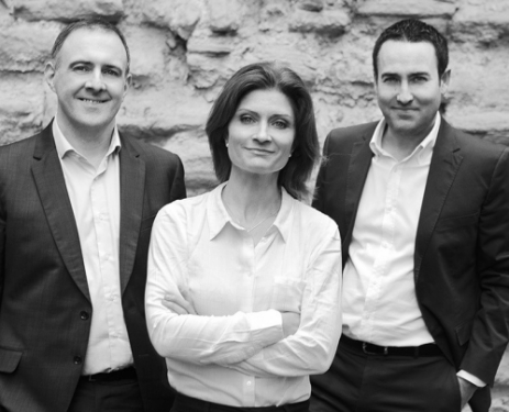 De g. à dr. Olivier Sudrot, Marie-Amélie Cornil et Jonathan Zeitoun.