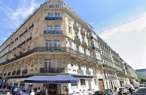 Le 14 Marbeuf dans le 8e arrondissement de Paris. 