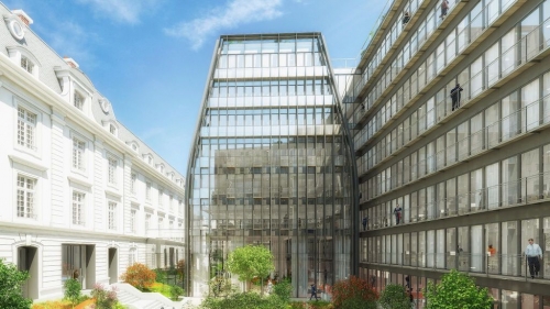 Le nouveau siège de Gide, rue Laborde à Paris 8