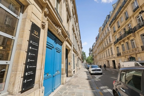 Le 32 rue de la Bienfaisance, dans le 8e arrondissement de Paris. 