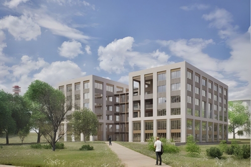 Futur immeuble Aeris 2 – rue du Chêne Germain à Cesson-Sévigné (35)