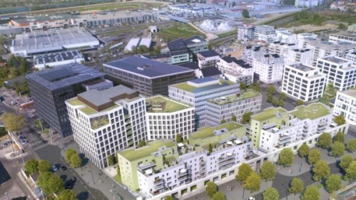 L'ilot Karré à Vaulx-en-Velin - DR