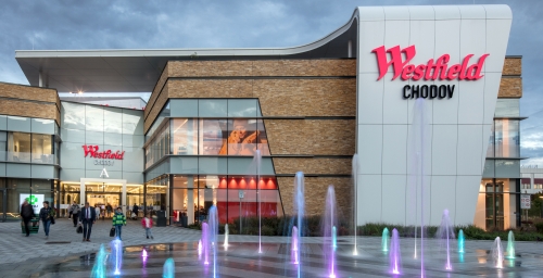 Le centre Westfield de Chodov, à Prague. © URW Le centre Westfield de Chodov, à Prague. © URW