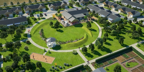 L'ensemble immobilier intergénérationnel développé à Meung-sur-Loire. 