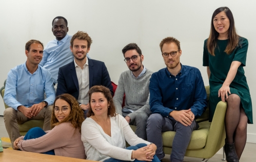 Les membres de l'équipe ColivMe. © BNP Paribas Real Estate