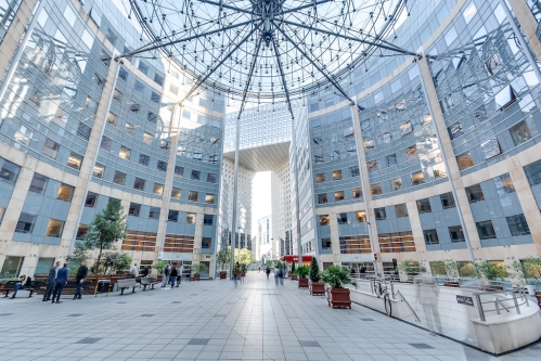 Les Villages de l'Arche, à La Défense. © URW