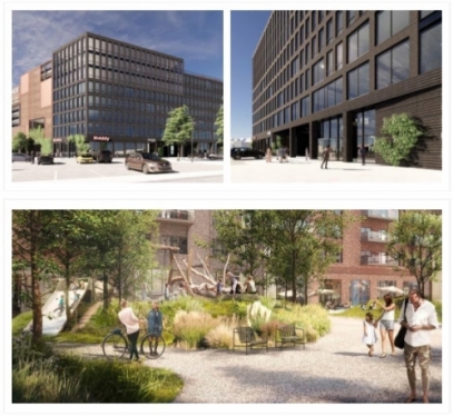 L'opération mixte Gammelhavn, à Vejle, au Danemark.