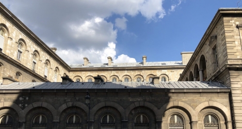 L'Hôtel-Dieu à Paris avant la rénovation de Novaxia. © Novaxia