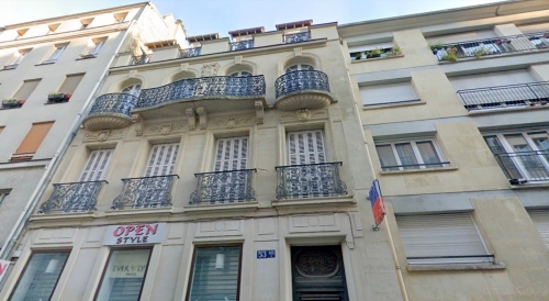 Le 53 bis rue Sedaine, Paris 11. © Google Maps