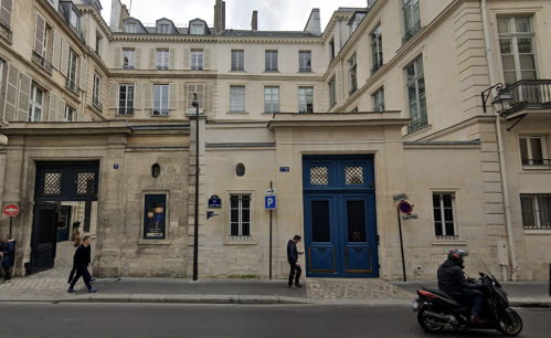 Le 7 bis Saints-Pères à Paris. © Google Street View. 
