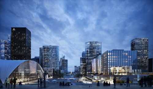 La Defense vue du Cnit de nuit - Photo Window - 600