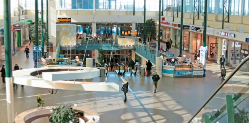 Le centre commercial Jumbo à Helsinki © URW