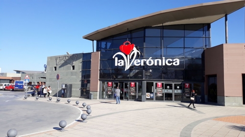 Le centre commercial La Veronica à Malaga-Antequera