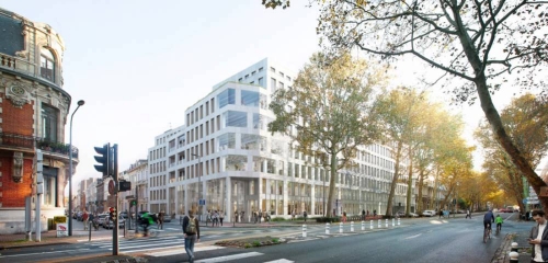 Le campus lilloisd de l'Iéseg School of Management. © Vauban 27 - Architecte : DAD