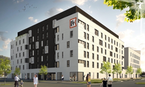 La future résidence Kley de Rouen.