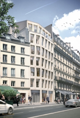 Le 65 bis rue La Fayette dans le 9ème arrondissement de Paris. 