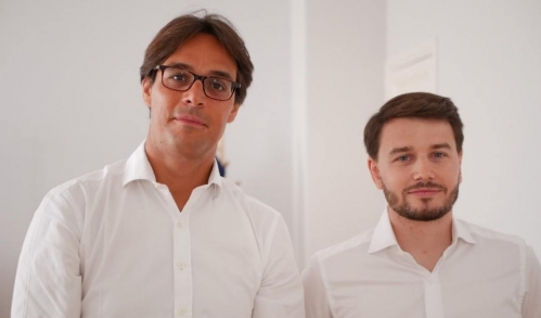 De g. à dr. : Andràs Boros et Léonard Hery, respectivement président et directeur général de Consultim AM.