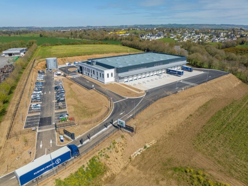 L'une des messageries occupées par Kuehne + Nagel. 