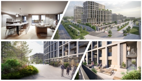 Le projet South Village à Howald City, au Luxembourg, porté par Capelli.