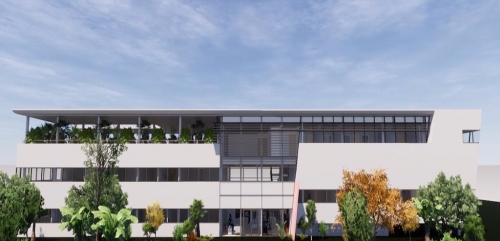 L'immeuble du 223 Emile Counord, à Bordeaux. 