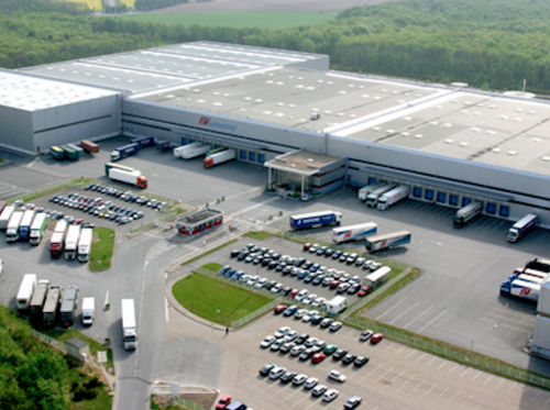 La plateforme logistique XXL située à Saint-Cyr-en-Val. 