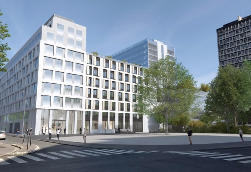 LaSalle s'aligne à La Défense, près du Highlight.