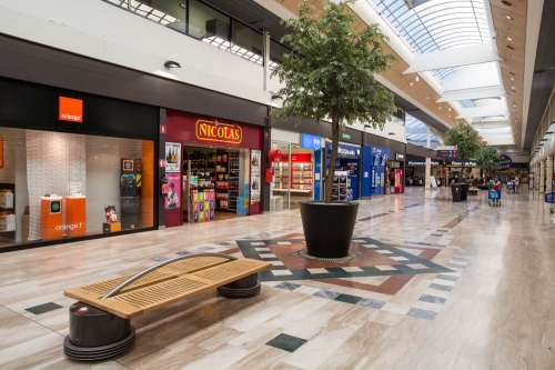 La galerie commerciale de Mont-Saint-Aignan. © DR 