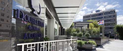 Le DoubleTree by Hilton à la Corogne, en Espagne. 