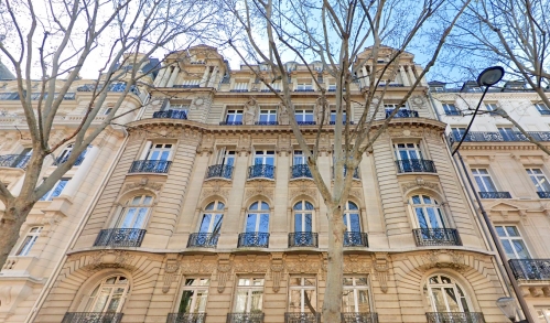 Le 49 Courcelles est intégré au portefeuille du fonds Opéra. © Google Maps