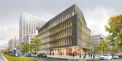 L'immeuble Kockelscheuer, à Luxembourg.