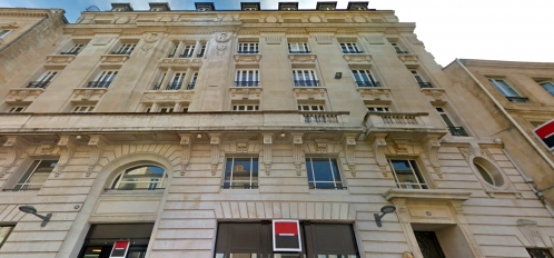 Le 28 Cours de l'Intendance, Bordeaux. © Google Maps