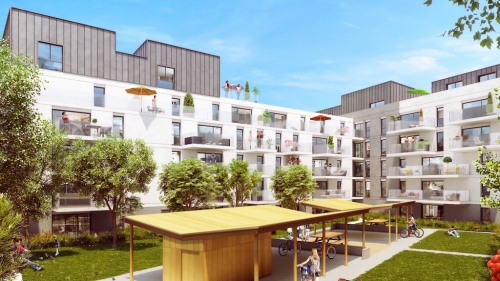 Le programme Dédicace, rue Brouardel à Toulouse, proposé par iPlus. DR