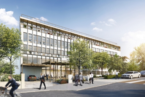 Le 58 Pierre Semard, à Châtillon. 