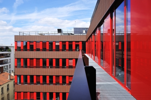 L'immeuble Urbia à Clichy. © Unofi Gestion d'Actifs